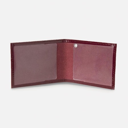 Cover for the certificate "Pass", the color of the burgundy-2