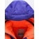 Ski costume for a boy, height 140 cm, orange color