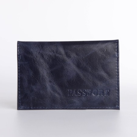 Cover for passport, blue color-1