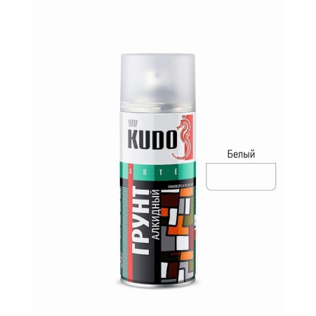 Aerosol soil alkyd Kudo universal (white) 520 ml
