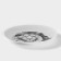 Porcelain plate "Leo", d = 20 cm, white
