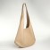 Women's bag on magnet Textura, large size, beige color