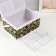 Casket for needlework "Forest branches on black" 19x26x14.5 cm