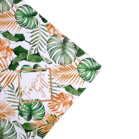 Paper packing glossy bilateral "Tropics", 70 x 100 cm-4