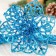 Artificial flowers "lily shine" 60x10 cm, turquoise