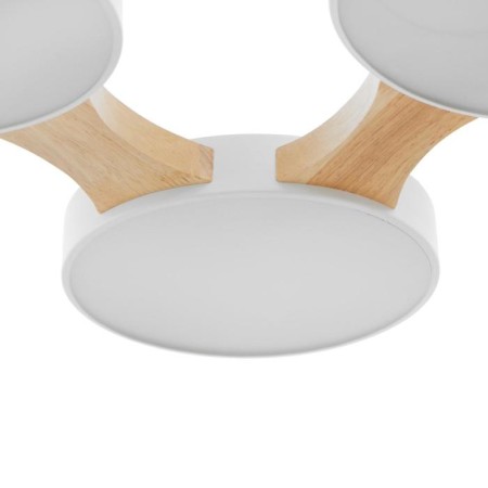 Chandelier 625361/5 LED 65W 3 modes 3000-6000k light wood 80x47x5 cm Bayerlux-5