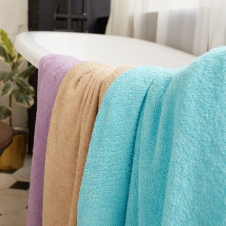 Terry towel economy and I am 50*90cm, col. Blue, 100% cotton, 320 g/m2-7