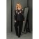 Female blouse, size 56, black color