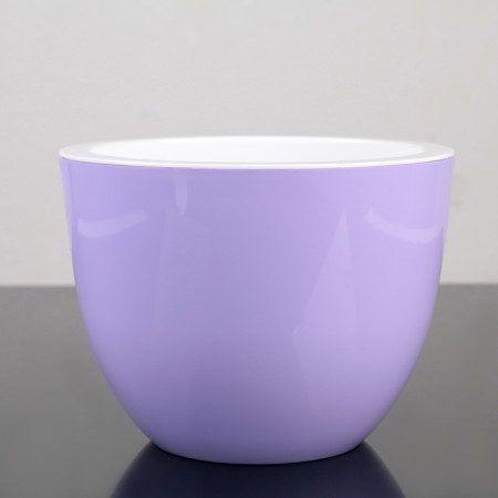 Pot for flowers with an insert "Orion", 3.5 l, lavender color