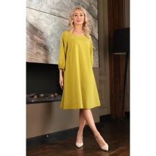 Female dress, size 50, lime color