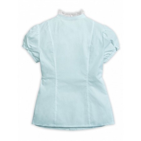 Blouse for girls, height 122 cm, blue color-3