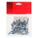 Rolls of the tundra krep, exhaust, aluminum-old, 3.2x8 mm, blue, 50 pcs