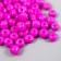 Round beads 6/0 "Fiolet Neon" 20 g