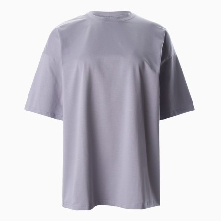 Women's T-shirt Basic Line Color Gray, Rr. 50-4