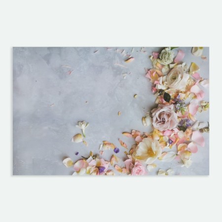 Photophone bilateral paper 300 grams "Flower buds" 57x87 cm-1