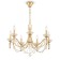 Freya FR2009PL-07G Zoe, 700x700x1620 mm, E14, 7x40W, Gold color