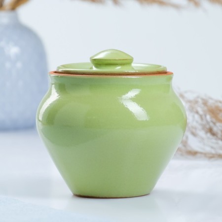Set "Vyatka Ceramics No. 2" 6x0.5 + Grasp + Shelf, Salad-1