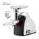 Electric meat grinder Galaxy Line GL 2420, 1200 W, reverse, 9 nozzles, white-gray