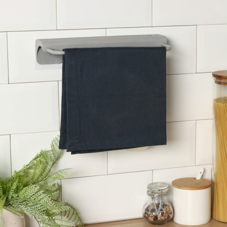 Holder for kitchen accessories with a holder for towels-7