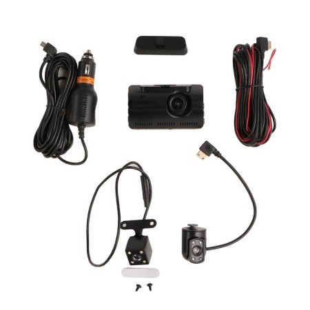 DVR, 3 cameras, FHD 1080, IPS 3.0, review 120 °-2
