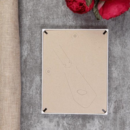 Photo frame plastic L-5 15x21 cm white (plastic screen)-4