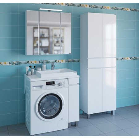 Santa Santa "Jupiter" 900121, above the washing machine, 800x500 mm, right, without brackets 973895-2