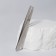 Pinzet "Premium" beveled, wide, 9.6 cm, on the blister, silver color