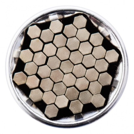 Reusable head GROSS 13191, chrome-made, 3/8 ", 6-21 mm-4