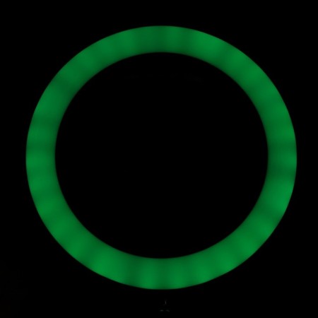 LED ring lamp RJ33, lamp 32 cm, colored backlight, 10 watts-16