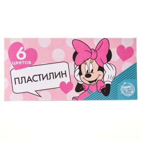 Plasticine 6 colors 90 g "Minnie", Minnie Mouse-3