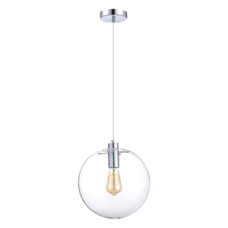 STL LUCE Sus. SL1056.123.01. Noor. 1x60 W, E27, 30x30x160 cm, chromium color-1