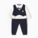 Combineson children, dark blue color, height 74 cm