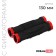 Clips 130 mm, Lock on, Black/Red Color