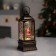 LED figure “Lantern with Santa Claus” 7.8 × 19.5 × 7.8 cm, plastic, AAX3 batteries (not complete), USB, glow warm white