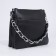 Bag Cross-Bodi with a zipper, black color