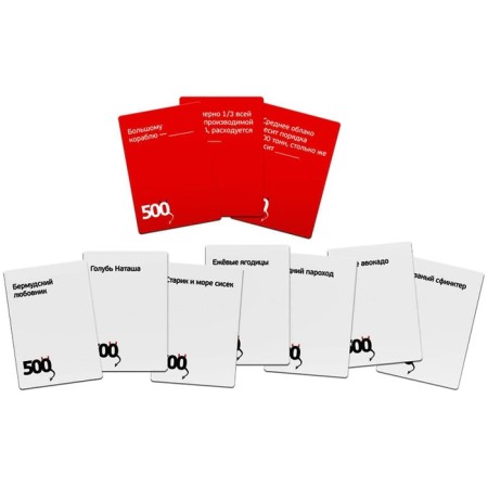 Board game "500 evil cards. And we have a new year! "-1