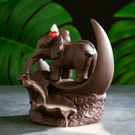 Set of incense on the stand "Moon Elephant" 15x10x17cm