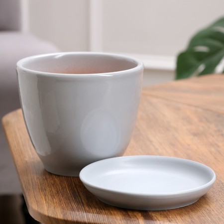 Flower pot "Gray" 1l-1