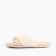 Slippers No. 3 women, size 36.5, white-beige color