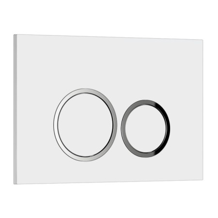 Washing button WAVE W1, universal, plastic, white
