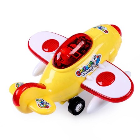 Plane aircraft, works on batteries, light and sound-2