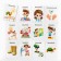 Training cards "Starting speech. Wagges ", 20 cards A6