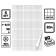 Set of notebooks 5 pieces for flipchart, 67.5 x 98 cm, 20 sheets in a cage, 92%, 80 g/m2, calligrata