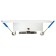 Lamp built -in era KL104, IP20, 12W, 98x98x25 mm, white color