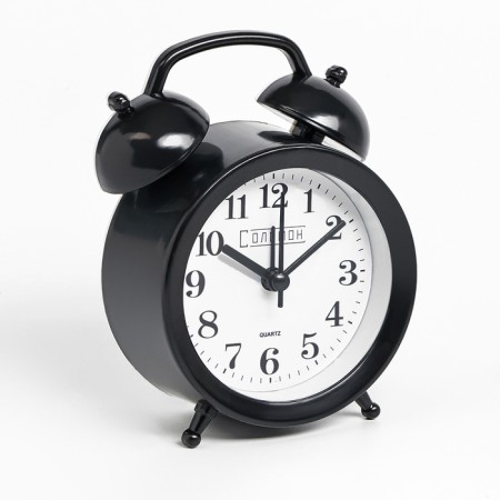 Clock - a boiler room "Solomon", discrete move, 9.8 x 12 cm, aa