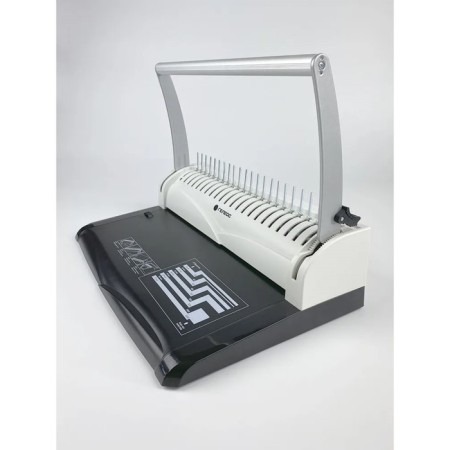 A brochure for a plastic spring, perforation is up to 13 sheets, weaves up to 500 sheets, Geleos "BP-13"-1