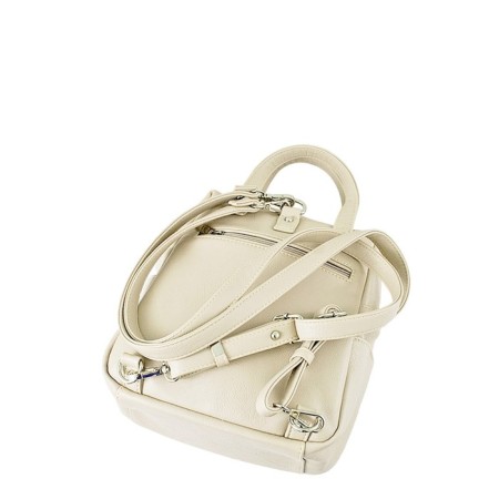 Backpack, lightning department, beige color 27x18x10cm-1