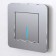 Frame W0012606, 1 Platinum socket, aluminum