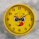 Children's wall clock "Smile", smooth move, D-30 cm