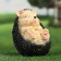 Garden figure "Hedgehog Laughter Small" 18x10x10cm